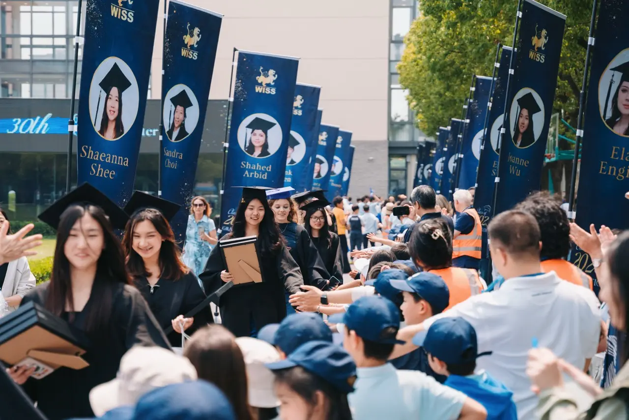 WISS alumni and students