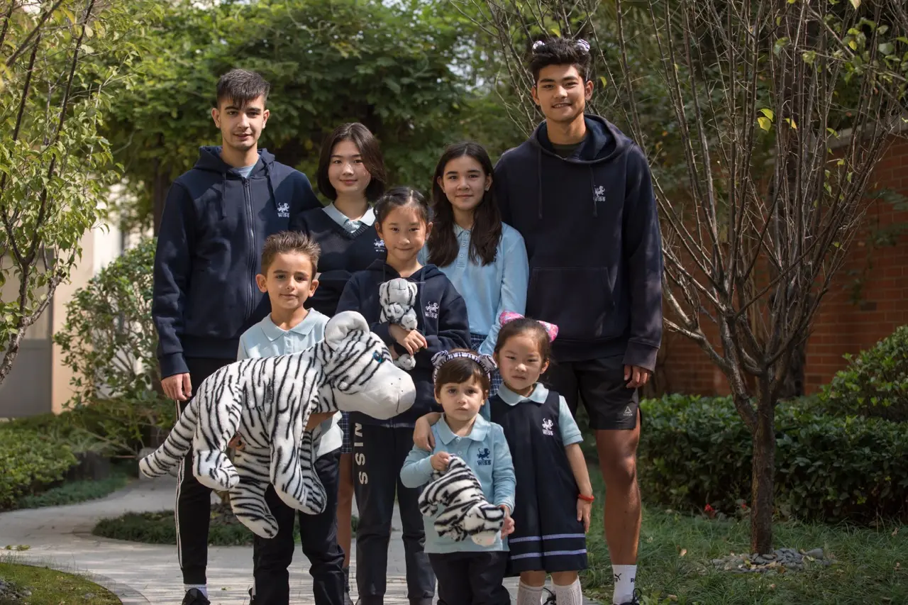 WISS students on campus