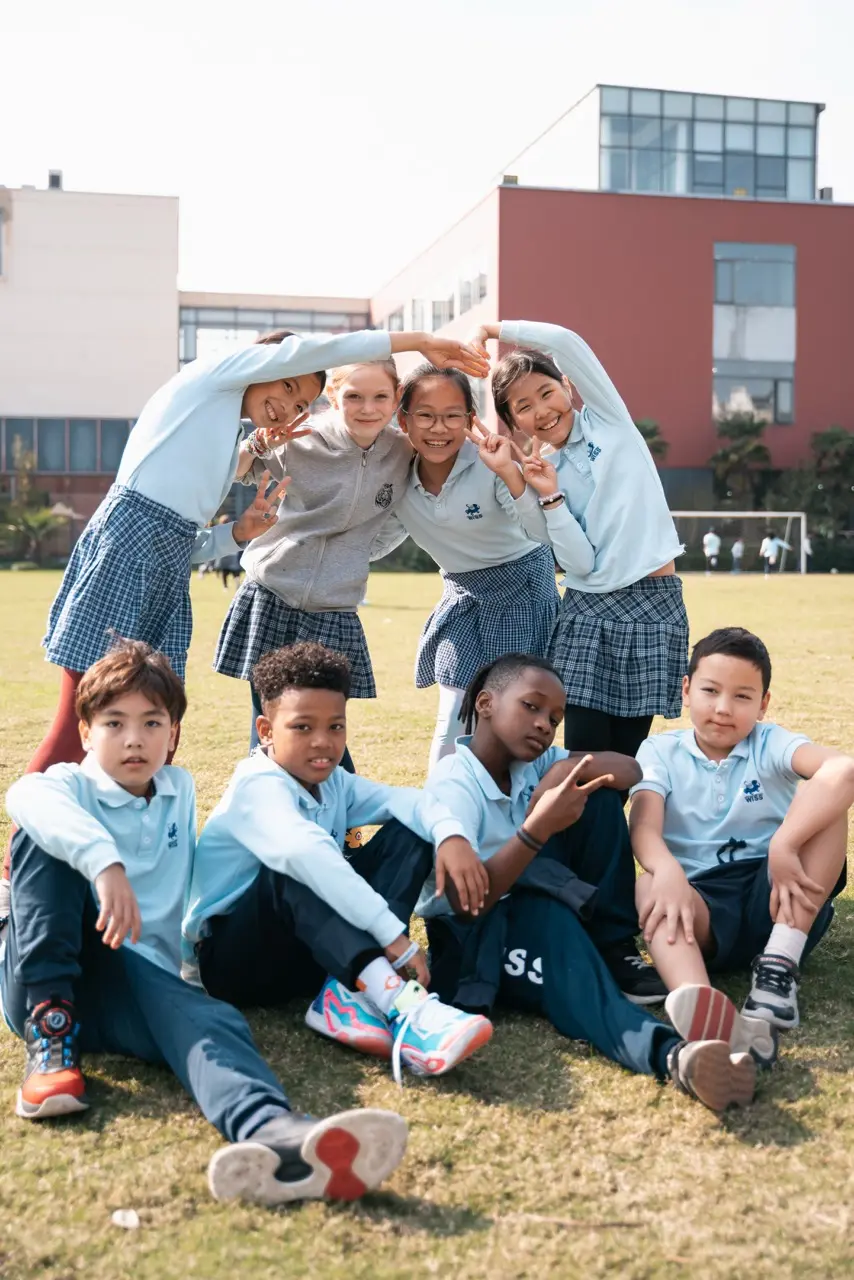 WISS students on campus