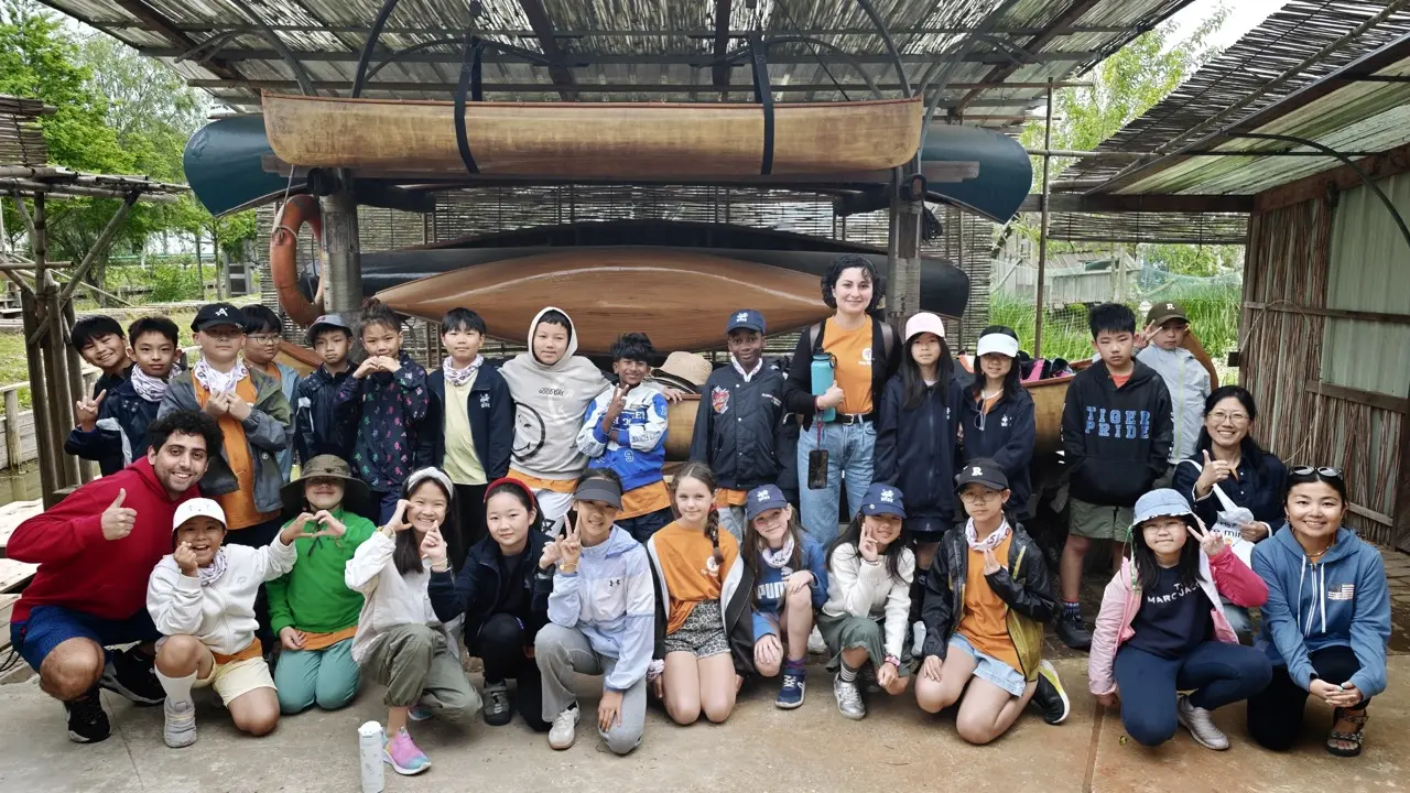 WISS students on a group trip